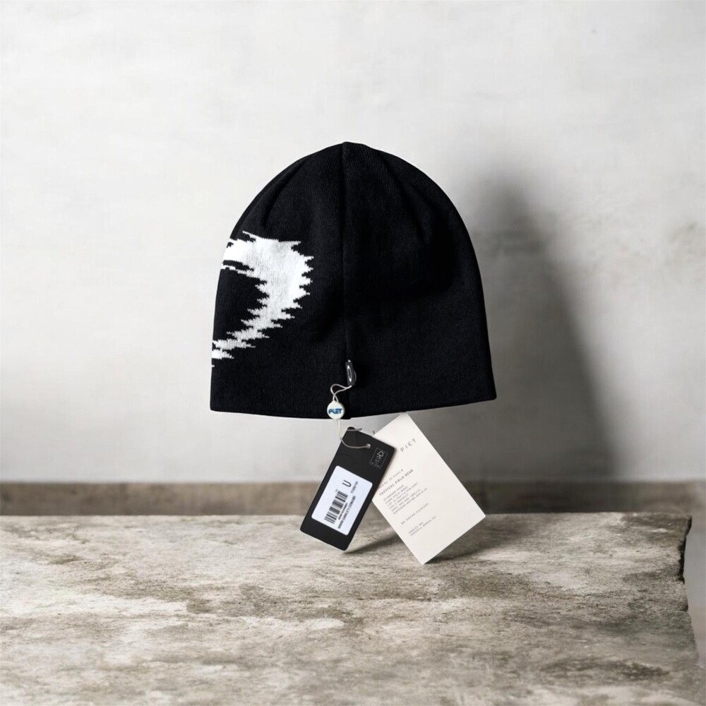 OAKLEY x PIET Beanie - Software Beanie Black Hat Big Logo